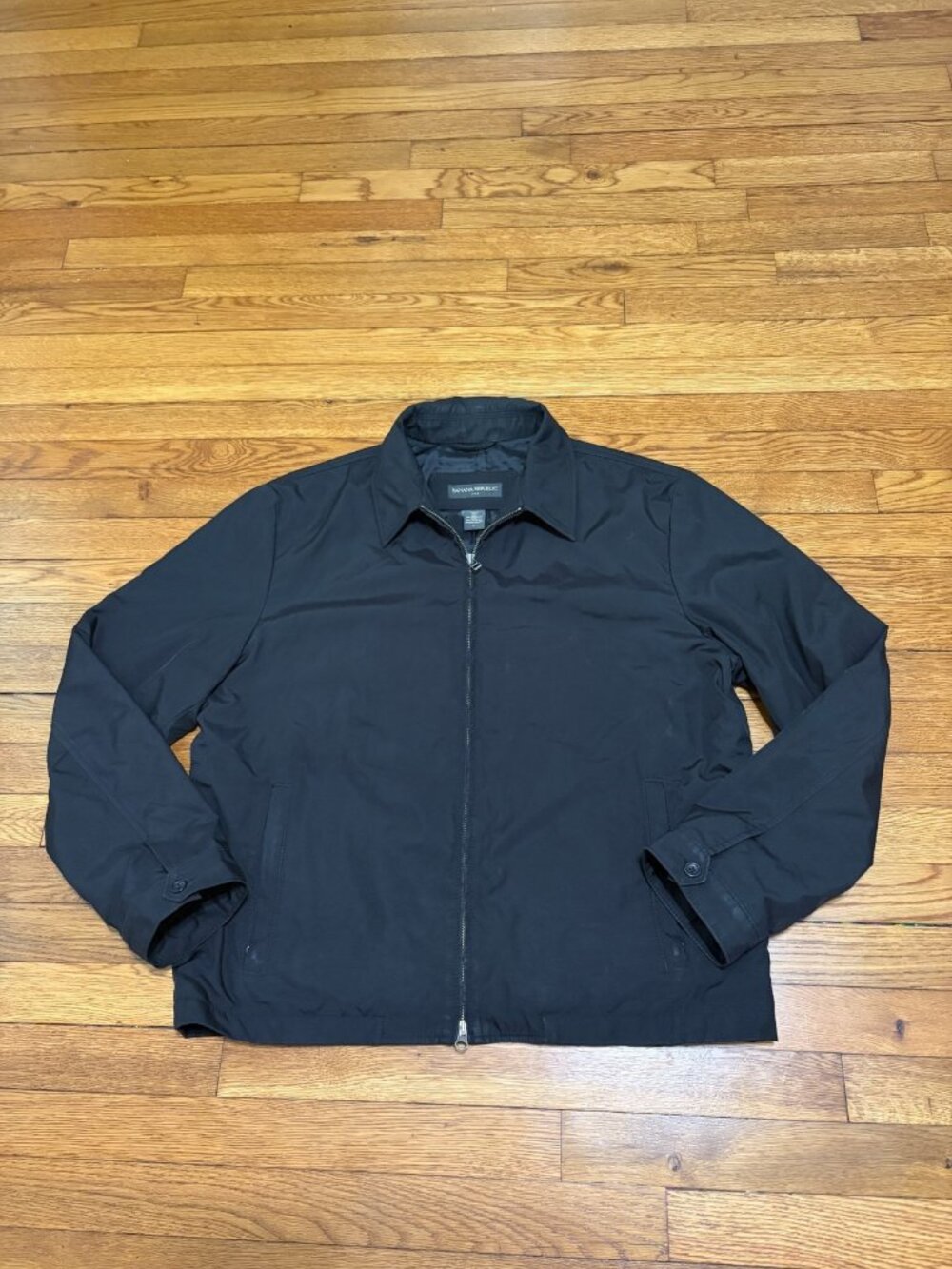 Banana Republic Men’s Bomber Full Zip Windbreaker Jacket Size Large Preppy